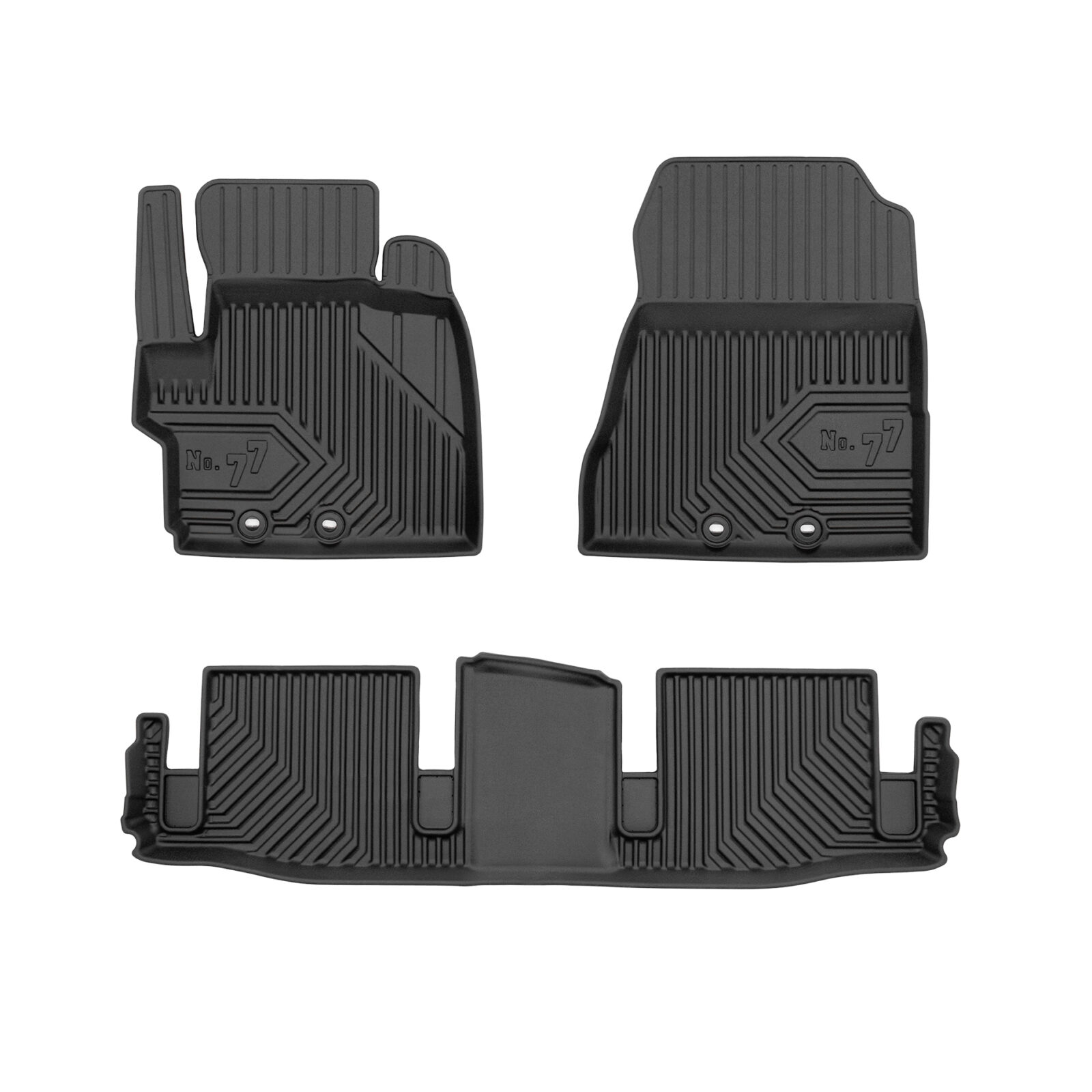 Car mats No.77 tailor-made for Toyota IQ 2008-2015