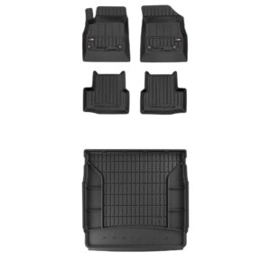 Zestaw: dywaniki samochodowe i mata bagażnika ProLine dopasowane do Opel Astra K 2015-2022