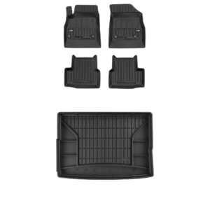 Zestaw: dywaniki samochodowe i mata bagażnika ProLine dopasowane do Opel Astra K 2015-2022