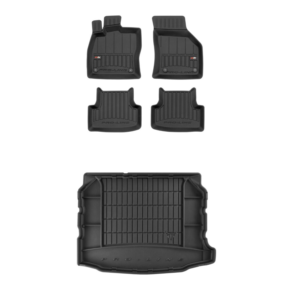 Zestaw dywaniki i mata do bagażnika ProLine dopasowane do SEAT Leon III Cupra 2012-2020