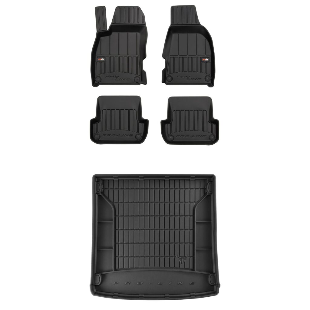 Zestaw dywaniki i mata do bagażnika ProLine dopasowane do Audi A4 B7 2004-2008