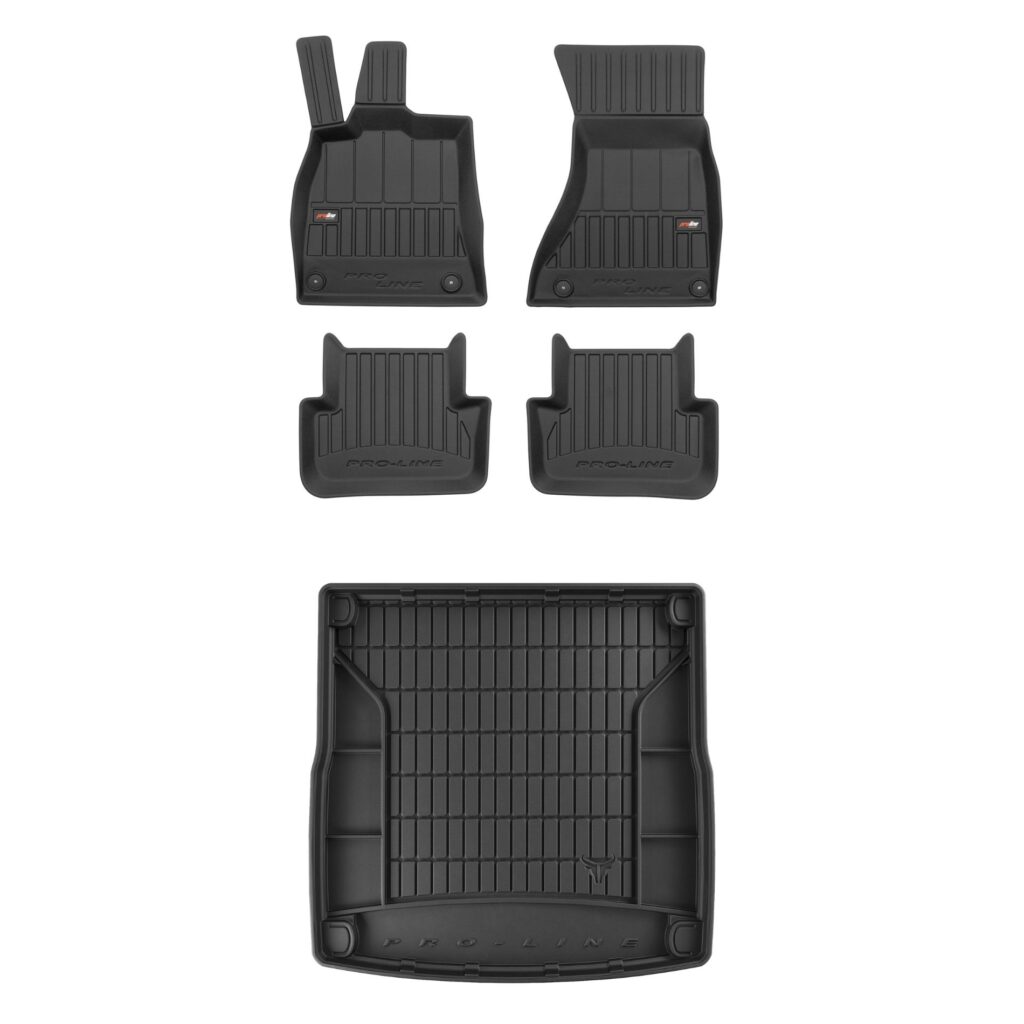 Zestaw dywaniki i mata do bagażnika ProLine dopasowane do Audi A4 B8 oraz Allroad 2007-2015