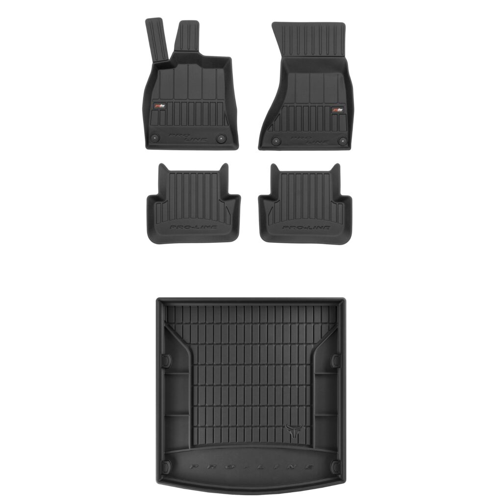 Zestaw dywaniki i mata do bagażnika ProLine dopasowane do Audi A4 B8 oraz Allroad 2007-2015