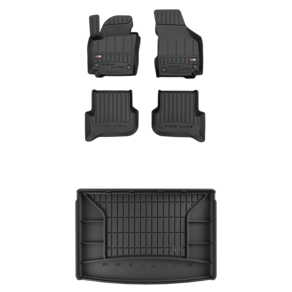 Zestaw dywaniki i mata do bagażnika ProLine dopasowane do Volkswagen Golf Plus 2005-2014