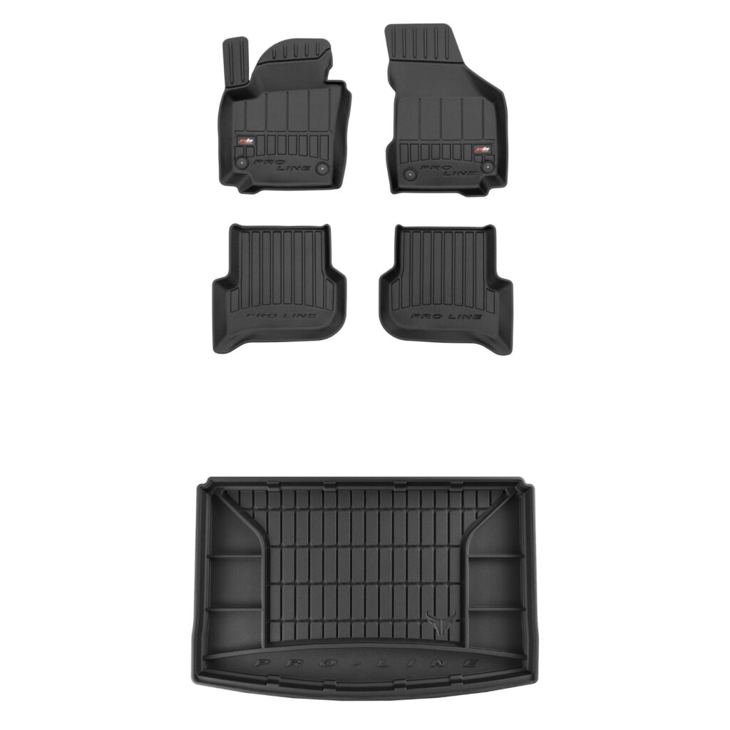 Zestaw dywaniki i mata do bagażnika ProLine dopasowane do Volkswagen Golf Plus 2005-2014