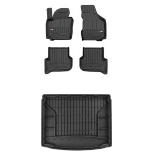 Zestaw: dywaniki samochodowe i mata bagażnika ProLine dopasowane do Volkswagen Golf Plus 2005-2014