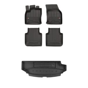 Zestaw: dywaniki samochodowe i mata bagażnika ProLine dopasowane do Skoda Kodiaq 2016-2024