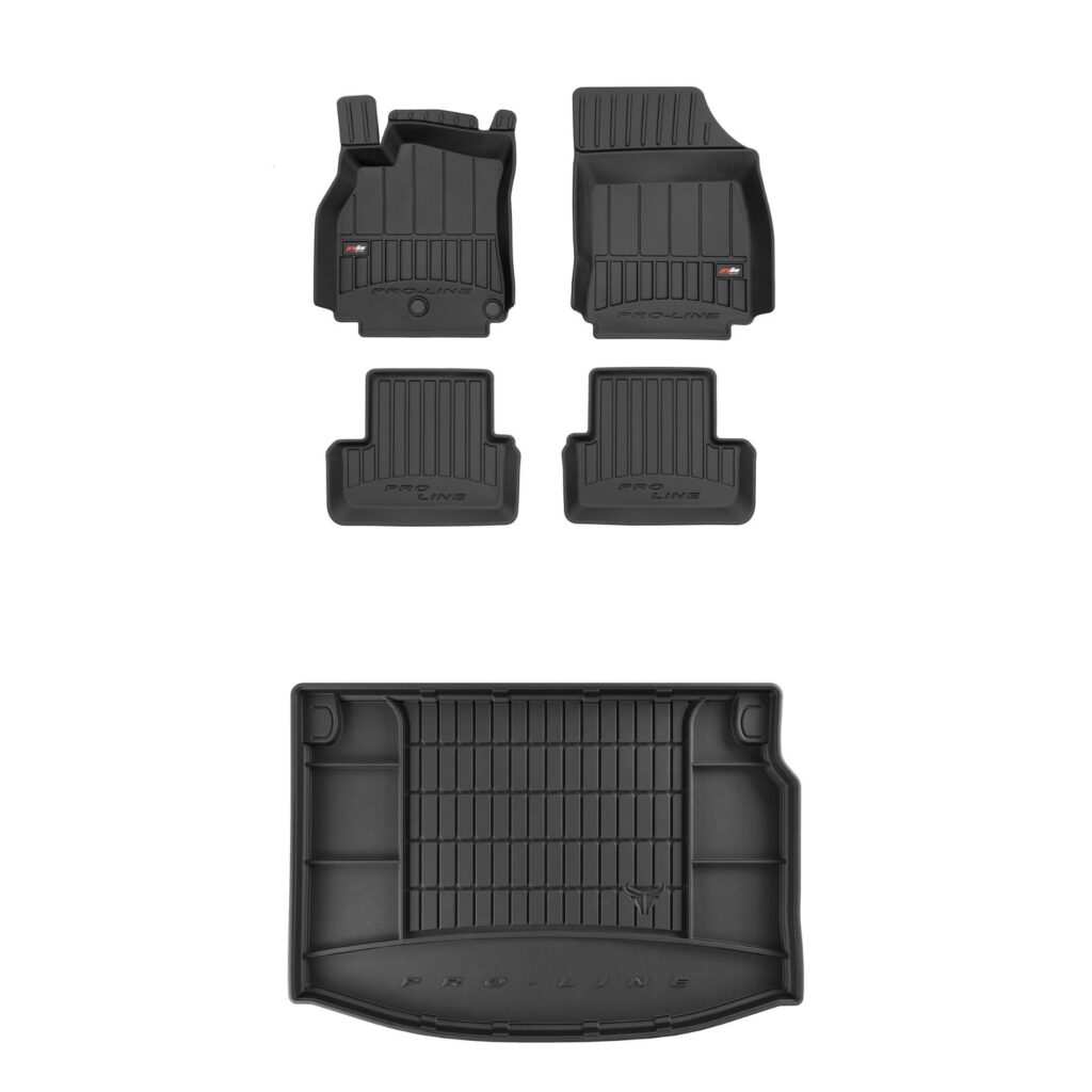Zestaw dywaniki i mata do bagażnika ProLine dopasowane do Renault Megane III 2008-2016