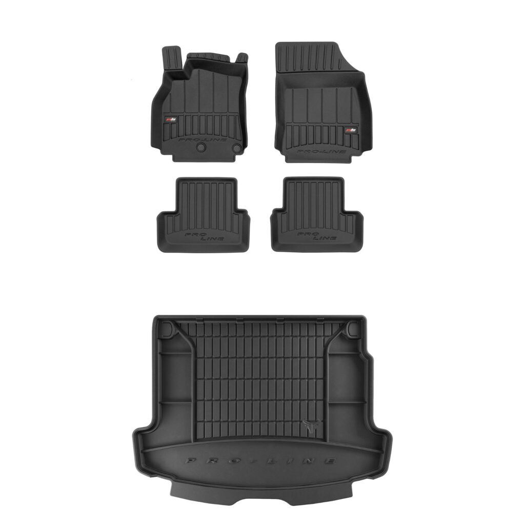 Zestaw dywaniki i mata do bagażnika ProLine dopasowane do Renault Megane III 2008-2016