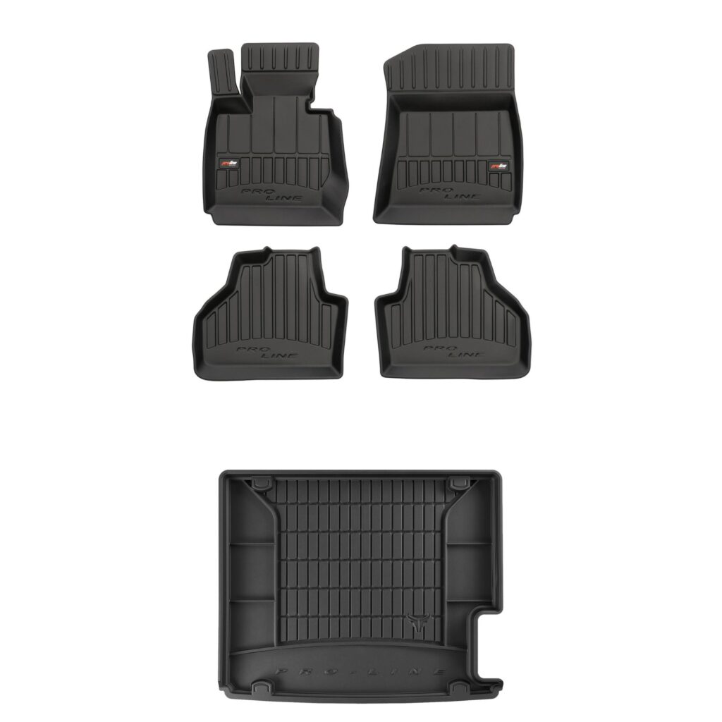 Zestaw dywaniki i mata do bagażnika ProLine dopasowane do BMW X3 F25 2010-2017