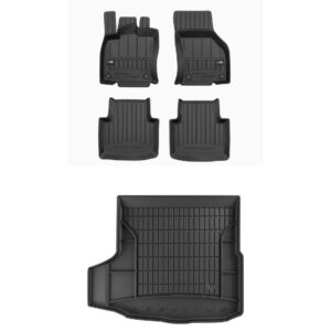 Zestaw: dywaniki samochodowe i mata bagażnika ProLine dopasowane do Volkswagen Arteon od 2020