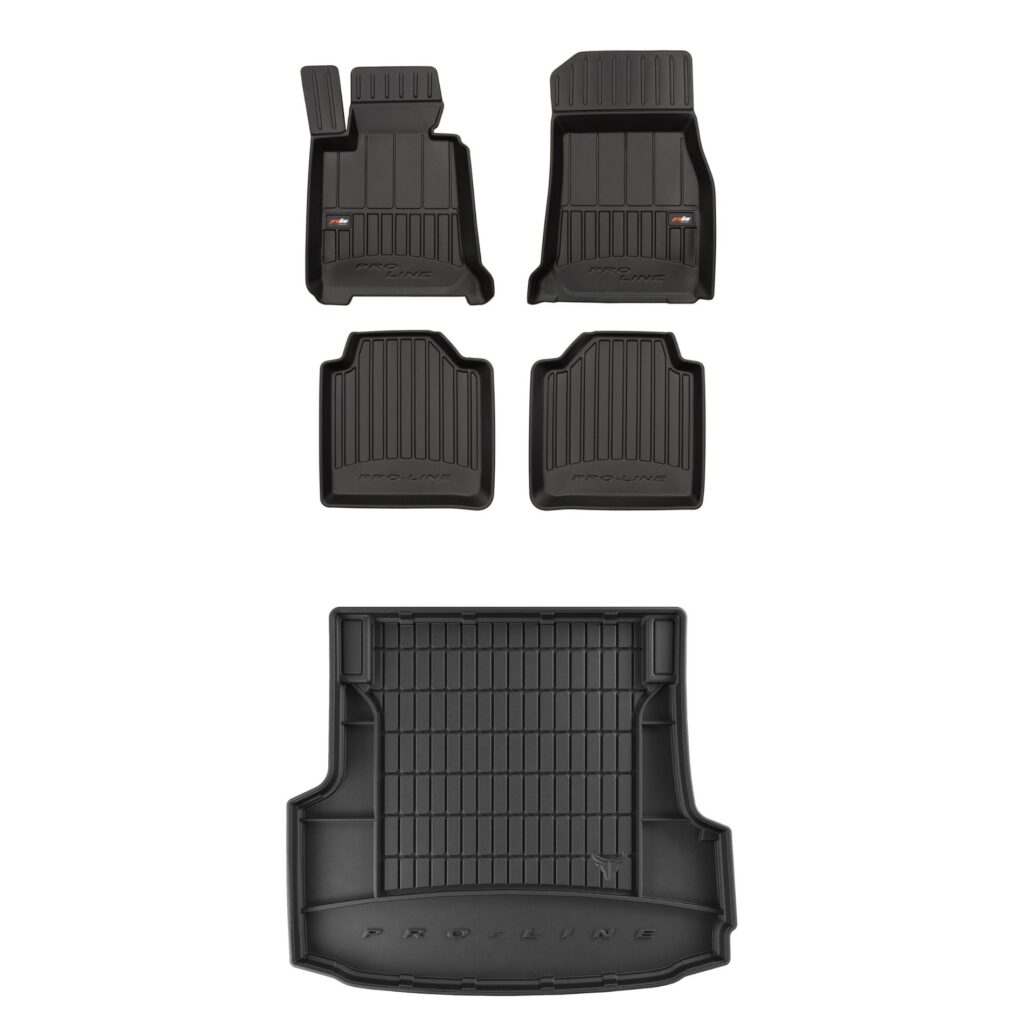Zestaw dywaniki i mata do bagażnika ProLine dopasowane do BMW Seria 3 Gran Turismo F34 2013-2021