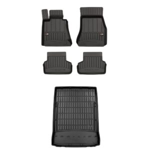 Zestaw: dywaniki samochodowe i mata bagażnika ProLine dopasowane do BMW Seria 5 G30 2017-2023