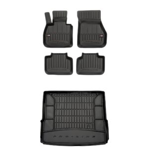 Zestaw: dywaniki samochodowe i mata bagażnika ProLine dopasowane do BMW X1 F48 2015-2022