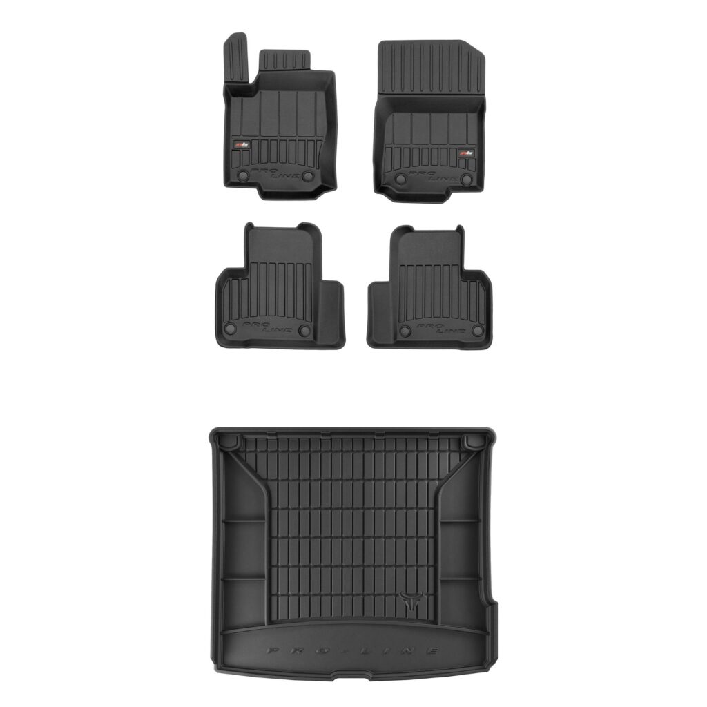 Zestaw dywaniki i mata do bagażnika ProLine dopasowane do Mercedes-Benz ML W166 2011-2015