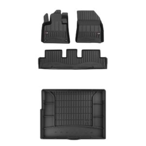 Zestaw: dywaniki samochodowe i mata bagażnika ProLine dopasowane do Citroën C4 Picasso II 2013-2019