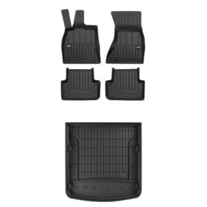 Zestaw: dywaniki samochodowe i mata bagażnika ProLine dopasowane do Audi A5 Sportback 8T 2009-2011