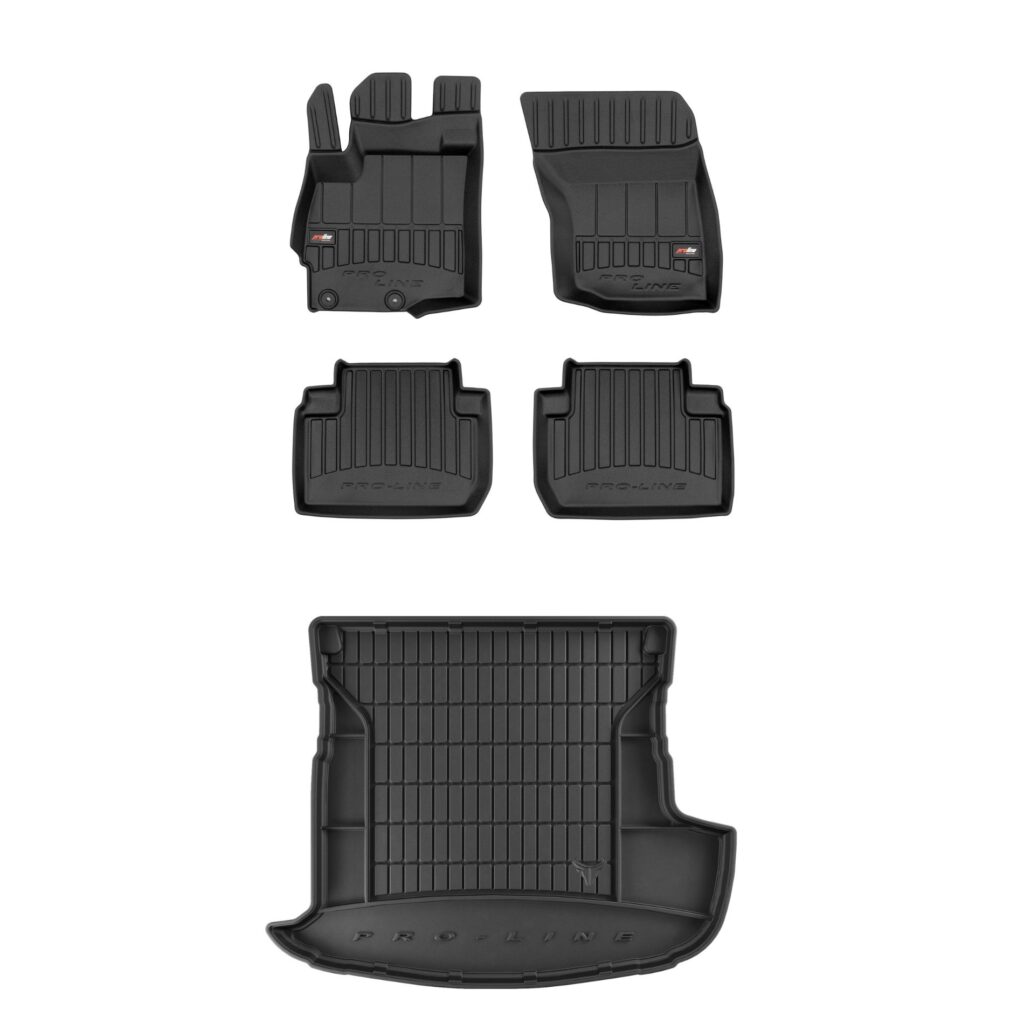 Zestaw dywaniki i mata do bagażnika ProLine dopasowane do Mitsubishi Outlander III 2012-2022