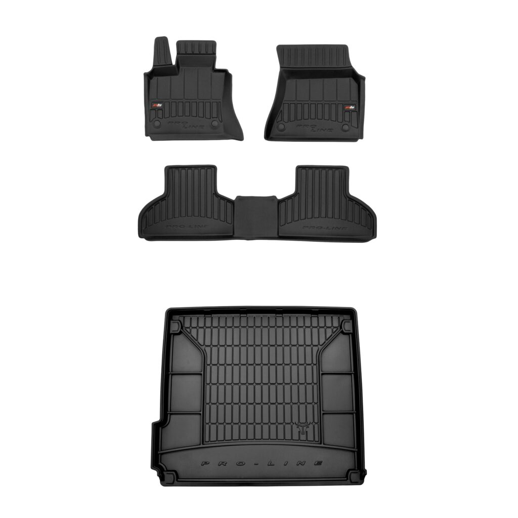 Zestaw dywaniki i mata do bagażnika ProLine dopasowane do BMW X5 F15 2013-2018