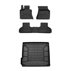 Zestaw: dywaniki samochodowe i mata bagażnika ProLine dopasowane do BMW X5 F15 2013-2018