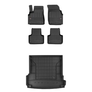 Zestaw: dywaniki samochodowe i mata bagażnika ProLine dopasowane do Audi Q7 II od 2015