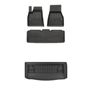 Zestaw: dywaniki samochodowe i mata bagażnika ProLine dopasowane do Tesla Model S od 2012