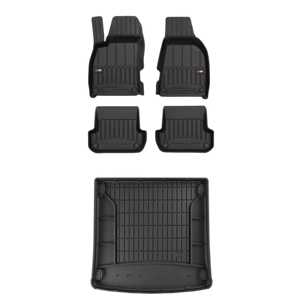 Zestaw dywaniki i mata do bagażnika ProLine dopasowane do Audi A4 B6 2000-2006