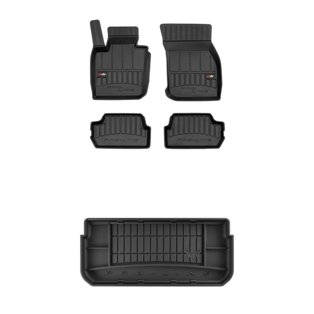 Zestaw dywaniki i mata do bagażnika ProLine dopasowane do Mini Cooper III od 2014