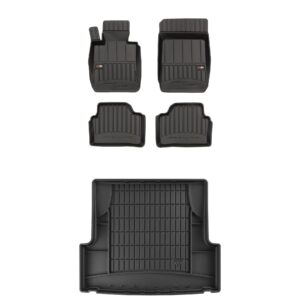 Zestaw: dywaniki samochodowe i mata bagażnika ProLine dopasowane do BMW Seria 3 E91 2004-2012