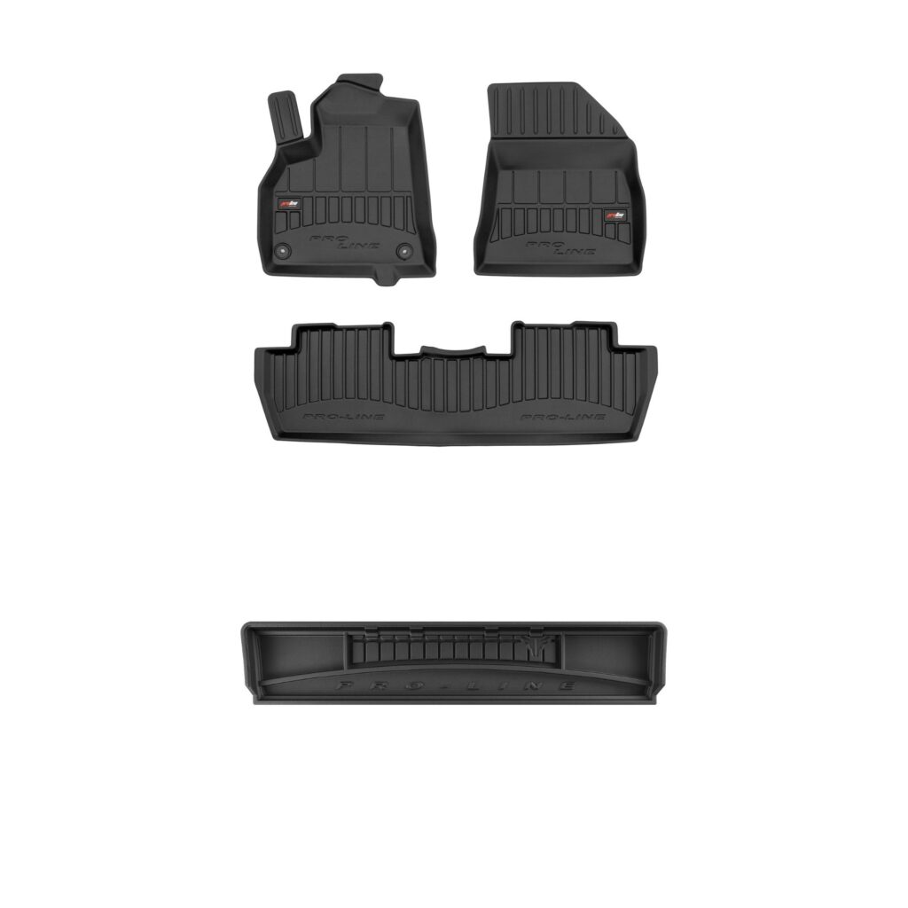 Zestaw dywaniki i mata do bagażnika ProLine dopasowane do Peugeot 5008 I 2009-2017