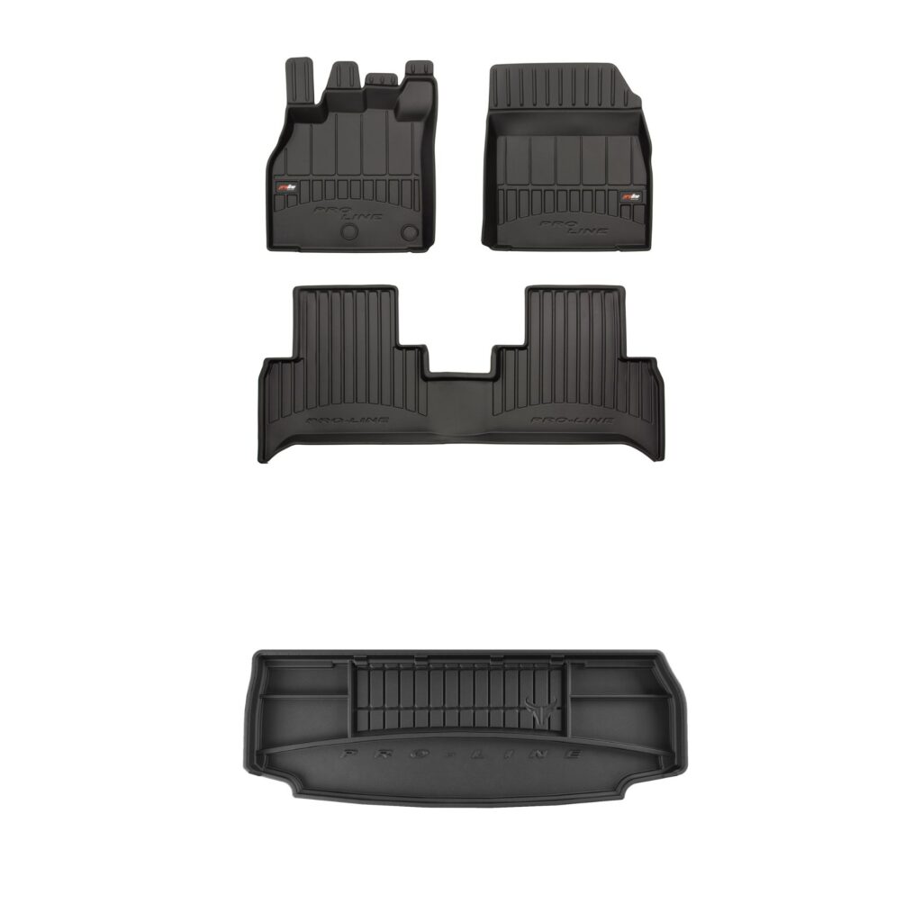 Zestaw dywaniki i mata do bagażnika ProLine dopasowane do Renault Grand Scenic II 2009-2016