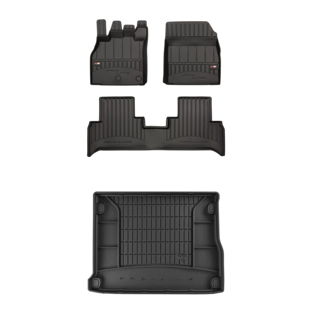 Zestaw dywaniki i mata do bagażnika ProLine dopasowane do Renault Scenic III 2009-2016