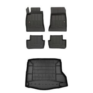 Zestaw: dywaniki samochodowe i mata bagażnika ProLine dopasowane do Mercedes-Benz CLA C117 2013-2019