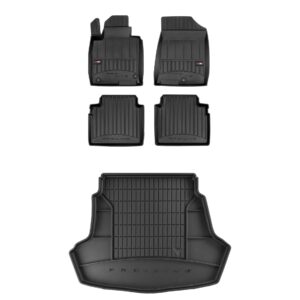 Zestaw: dywaniki samochodowe i mata bagażnika ProLine dopasowane do Kia Optima IV 2015-2020
