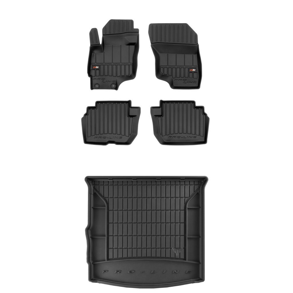 Zestaw dywaniki i mata do bagażnika ProLine dopasowane do Mitsubishi Outlander III 2012-2022