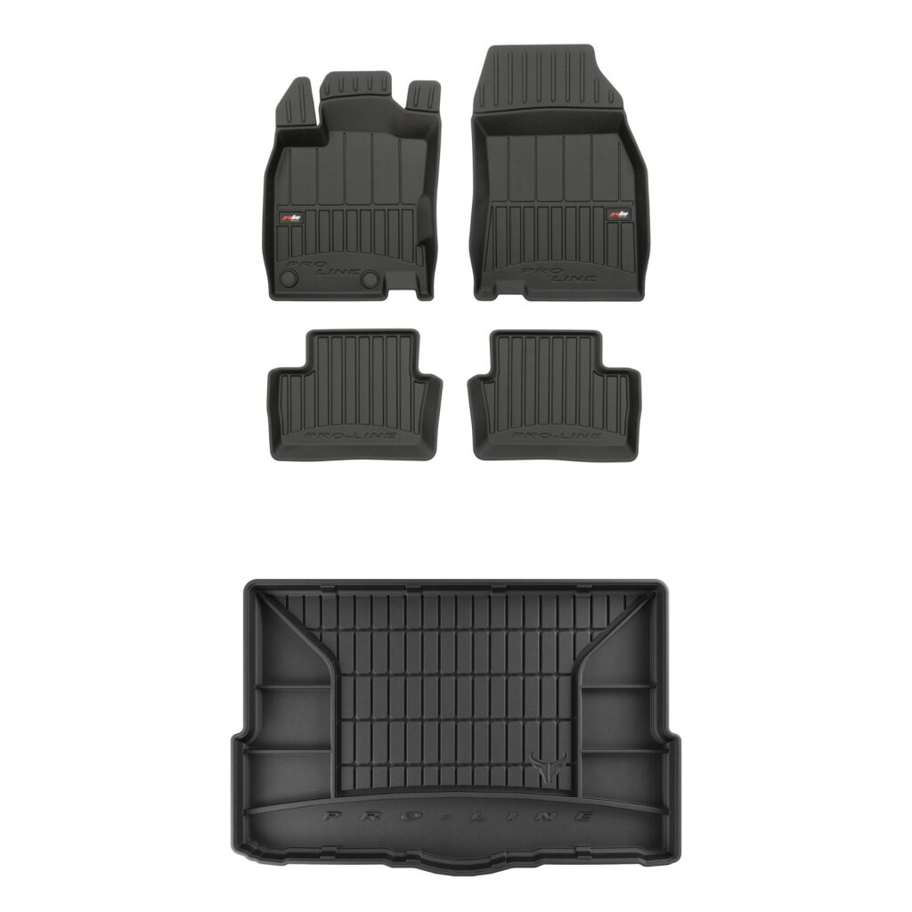 Zestaw dywaniki i mata do bagażnika ProLine dopasowane do Renault Kadjar 2015-2022