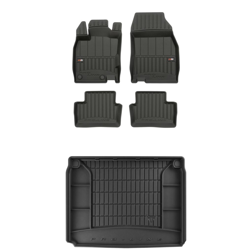 Zestaw dywaniki i mata do bagażnika ProLine dopasowane do Renault Kadjar 2015-2022
