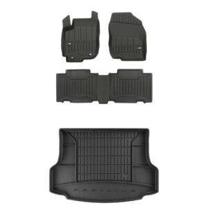 Zestaw: dywaniki samochodowe i mata bagażnika ProLine dopasowane do Toyota RAV4 IV 2013-2019