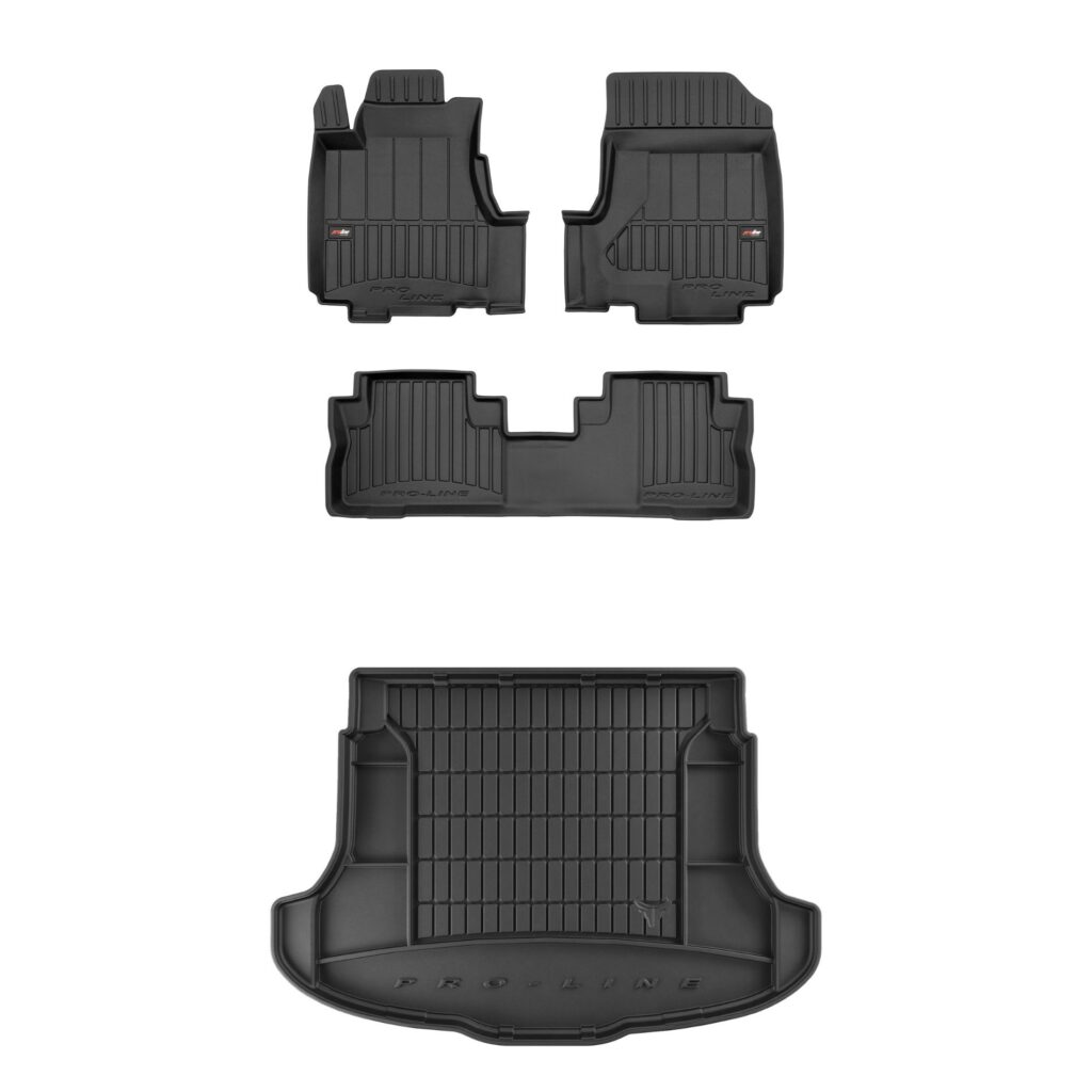 Zestaw dywaniki i mata do bagażnika ProLine dopasowane do Honda CR-V III 2006-2011