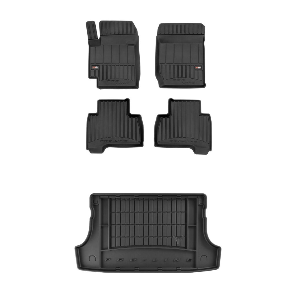 Zestaw dywaniki i mata do bagażnika ProLine dopasowane do Suzuki Grand Vitara II 2005-2014