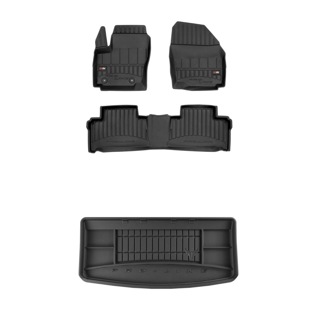 Zestaw dywaniki i mata do bagażnika ProLine dopasowane do Ford S-Max I 2006-2014