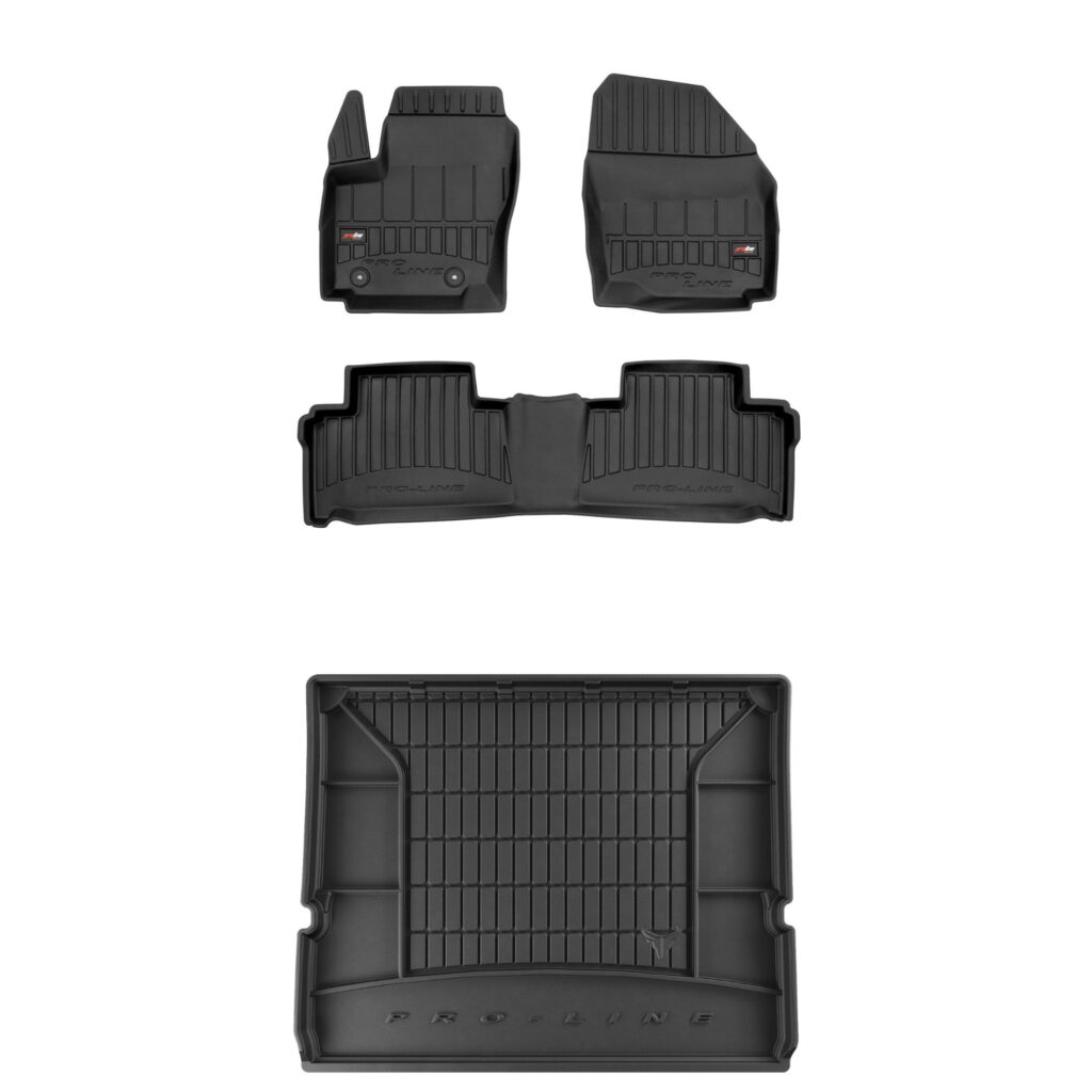 Zestaw dywaniki i mata do bagażnika ProLine dopasowane do Ford S-Max I 2006-2014