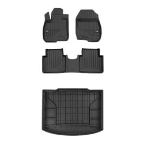 Zestaw: dywaniki samochodowe i mata bagażnika ProLine dopasowane do Honda CR-V V 2016-2023