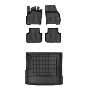 Zestaw: dywaniki samochodowe i mata bagażnika ProLine dopasowane do Audi Q3 II od 2018