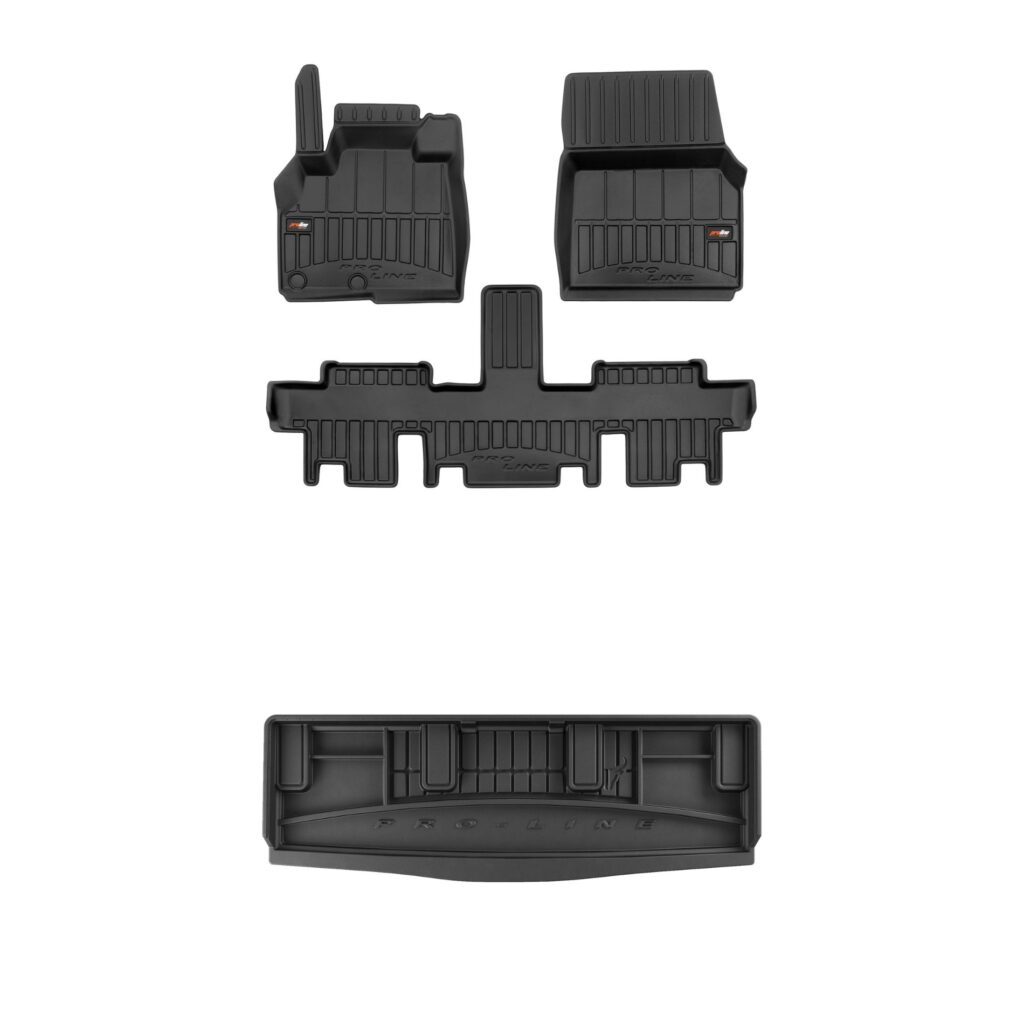 Zestaw dywaniki i mata do bagażnika ProLine dopasowane do Renault Espace IV 2002-2014