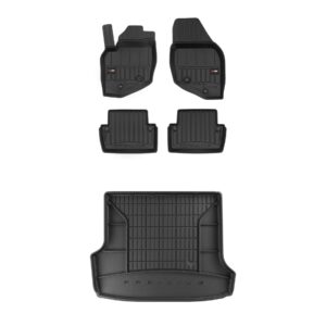 Zestaw: dywaniki samochodowe i mata bagażnika ProLine dopasowane do Volvo V70 II 2000-2007