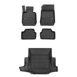 Zestaw: dywaniki samochodowe i mata bagażnika ProLine dopasowane do BMW Seria 1 E81 2004-2011