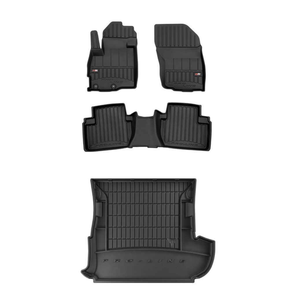 Zestaw dywaniki i mata do bagażnika ProLine dopasowane do Mitsubishi Outlander II 2006-2012