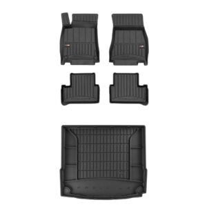 Zestaw: dywaniki samochodowe i mata bagażnika ProLine dopasowane do Mercedes-Benz Klasa A W177 od 2018