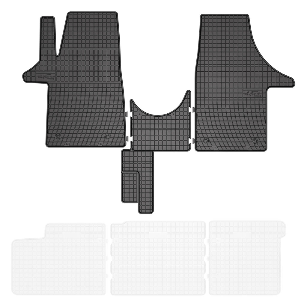 Car mats El Toro tailor-made for Volkswagen Transporter T5 2003-2015